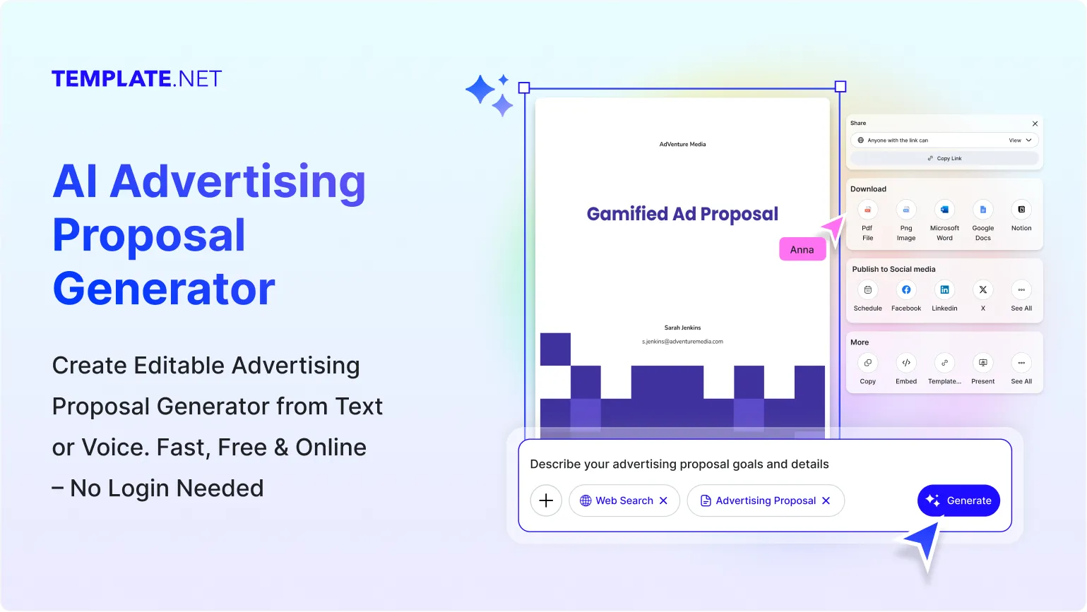 Free AI Advertising Proposal Generator, AI Advertising Proposal Maker Online [ No Signup ]